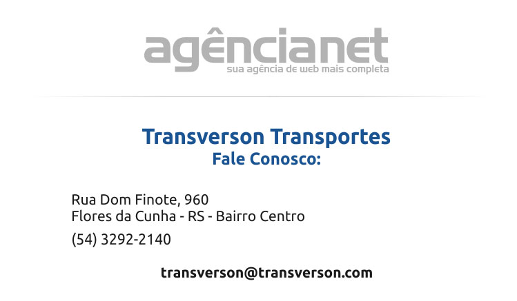 Informaes de Contato - Telefone Transverson Transportes